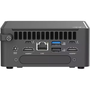 Asus RNUC15CRHI300004I, NUC 15 Pro Barebone Tall Mini PC, Intel Core i3-100U, DDR5(0/2), M.2(0/2), Intel Graphics, Wi-Fi 7+Bluetooth