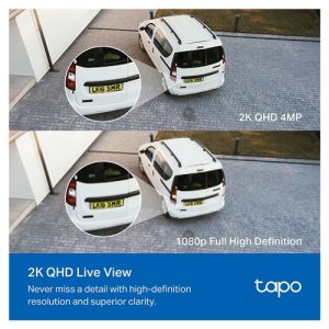 TP Link TAPO C720, Smart Flood Light Camera, 2K, 2800lm, Motion-Activate, Micro SD, IP65