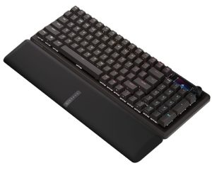 Corsair CH-91E901E-NA, VANGUARD 96 RGB Mechanical Keyboard, Corsair MLX Plasma Hot-swappable Switches, 96% Compact Full Size Layout, Wired USB-C Connectivity, 8000Hz Polling Rate, LCD Screen, Multi-function Rotary Dial
