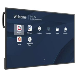 Viewsonic CDE4314-2C, 43" 4K UHD Commercial Digital Signage Display, 3840x2160, Processor: Quad-core ARM Cortex-A73, RAM: 4GB DDR4, Storage: 32GB, 16:9, 3xHDMI, 1xUSB-C, LAN, Wi-Fi, RS-232, Speakers, Android14, VESA