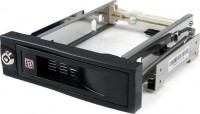5.25in Trayless Hot Swap Mobile Rack for 3.5in Hard Drive - Internal SATA Backplane Enclosure, 2 Years