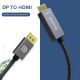 8Ware 8W-DPHDMIF, DisplayPort to HDMI Adapter Converter, Male to Female, Cable Length: 15cm