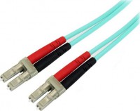 10 Gb Aqua Multimode 50/125 Duplex LSZH Fiber optic Patch Cable LC - LC Male Network