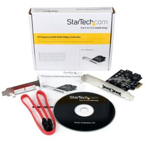 Startech PEXESAT322I, 2 Port PCIe SATA 6Gb/s eSATA Controller Card
