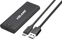 Aluminium SATA M.2 SSD to USB-C Enclosure