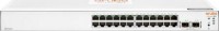 Aruba JL812A, Instant On 1830 Smart Managed Switch, 24x Gigabit RJ45 Ports, 2x SFP 1Gbe Ports