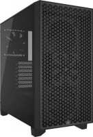 3000D Airflow, Mid Tower, Tempered Glass, Drive Bays: 2x3.5", 2x2.5", Expansion Slot: 7, Pre-Installed Fan: 2x120mm, Black,