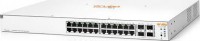 Aruba JL684B, Instant On 1930 Smart Managed PoE Switch, 24xGigabit RJ45 PoE+ Ports, 4xSFP Ports, PoE Budget: 370W,