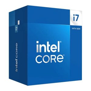 Intel BX8071514700F, Core i7-14700F, LGA 1700 Socket, 20 Cores, 28 Threads, Base: 3.4GHz, Turbo: 5.4GHz, Cache: 33MB, TDP: 219W, 3 Year Warranty Discrete Graphics Required
