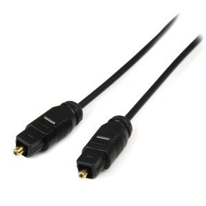 Startech THINTOS15, 15 ft Thin Toslink Digital Optical SPDIF, digital sound