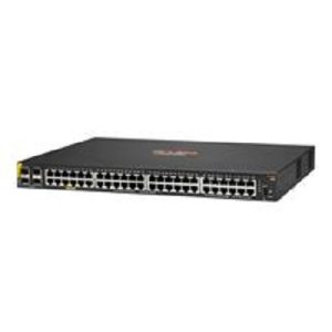 Aruba JL675A, 6100 Series Ethernet Switch, 48xGbE PoE+ Port, 4xGbE SFP+ Port, Layer 3, 1U Rack-mountable, Manageable, PoE Budget: 370W,