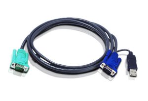 Aten 2L-5201U, KVM USB Cable 1.2m to suit CS8xU, CS174x