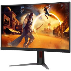 *Sale Till 23rd September 2026* AOC C27G4Z, 27" VA Curved Gaming Monitor, 1920x1080, 16:9, 0.3ms, 280Hz, Free Sync, 1xHDMI, 1xDP, VESA, Height Adjustable, Swivel, Tilt, 3 Year Warranty