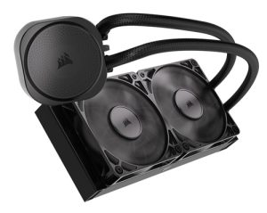 Corsair CW-9060088-WW, NAUTILUS 240 Liquid CPU Cooler, Size: 120mm, Airflow; 72.8CFM, Noise: 36dBA, Socket: 1851, Intel 1700, AMD AM5/AM4
