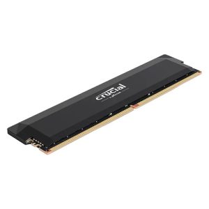 *Limits Apply, contact your AM* Crucial CP32G60C40U5B (1x32GB), Pro Overclocking Desktop Memory With Heatsink, DDR5, 32GB, 6000MHz, CL40, 1.35V. Black, Limited lifetime Warranty
