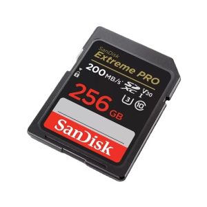 SanDisk SDSDXXD-256G-GN4IN, 256GB Extreme Pro SDXC Card, 200MB/s Read, 140MB/s Write, U3 C10 V30 UHS-I