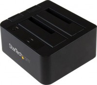 Dock two 2.5 3.5 SATA SSD/HDDs over high performance USB 3.1 Gen 2 (10 Gbps) with UASP - Dual-drive dock supports SATA I II III (up to 6 Gbps), High capacity up to 12TB