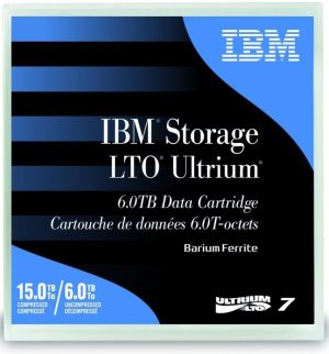 IBM 38L7302, LTO Ultrium 7 6TB Rewritable Data Cartridge Tape, Length: 960m,