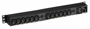 Eaton EFLX12I, M68438 Basic ePDU, FlexPDU, 0/1U, 16A IEC C20, C13(12), C19(1), 1 Year