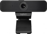 C925e Webcam, FHD, Auto Focus, Built-in-Mic, Noise Reducing, USB, Black,
