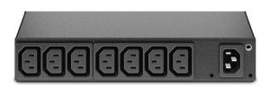 8 Port Basic Power Distribution Unit, 8x C13 Ports