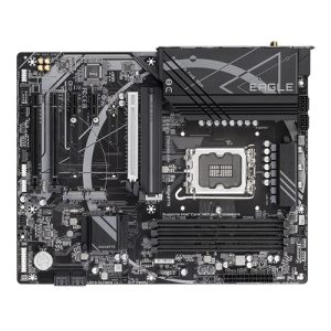 Gigabyte Z790 EAGLE AX, ATX, Intel LGA 1700, 4xDDR5, 3xM.2, 4xSATA 6GB/s, RAID, 3xPCIe, 1xHDMI, 1xDP, GbE LAN, Wireless AX+Bluetooth, 1xUSB-C, 5xUSB3.2, 2xUSB2.0