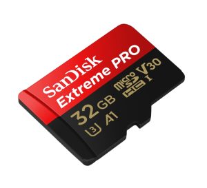 SanDisk SDSQXCG-032G-GN6MA, 32GB MicroSD Extreme Pro Class 10, Read Speed: 100MB/s