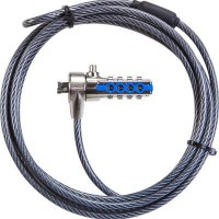 Resettable T-Lock Combo Cable Lock Pa410Au