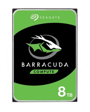 Seagate ST8000DM004, Barracuda, 8TB, 3.5", SATA 6Gb/s, 5400RPM, 256MB Cache