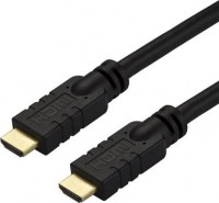 10m, 4K HDMI Cable, Flexible PVC jacket; Al-Mylar Foil shield & gold plated connector, 18Gbps Male to Male Cord
