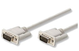 10m, VGA Cable, 15 pins Male to 15 pins Male for Monitor PC Molded