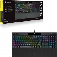 Corsair CH-9109414-NA, K70 Pro Mechanical Gaming Keyboard, USB-A, Wired, Cherry MX Speed, RGB, Black,