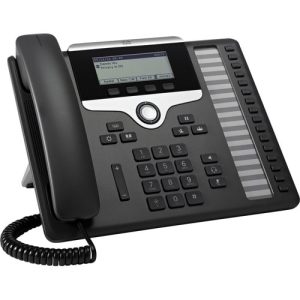 Cisco CP-7861-3PCC-K9=, 7861 IP Phone, 16 Line, 2xRJ-45 Port, Monochrome, Corded, Wall Mountable
