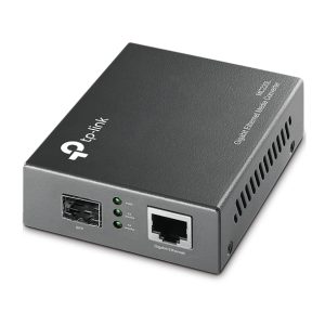 Tp-LINK MC220L, 1000M RJ45 to 1000M SFP Slot Supporting MiniGBIC Modules, Switching Power Adapter, Chassis Mountable
