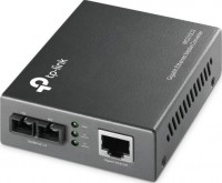 1000M RJ45 to 1000M Single-mode SC Fiber Converter, Full-duplex up to 15Km,