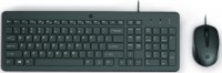 150 Wired Mouse and Keyboard, Black