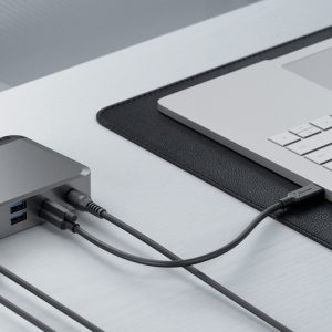 Alogic DUPRMX3-WW, USB-C Triple 4K Docking Station, 100W, 3xDP, 4xUSB Port, 1xRJ45,