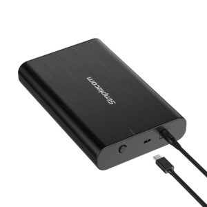 Simplecom SE331,Aluminium 3.5'' SATA to USB-C External Hard Drive Enclosure