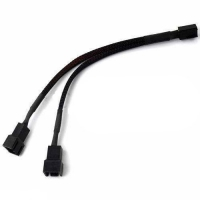 Power Cable, 2 x 3pin Male to 3pin Female, 18cm AT-FAN-3PIN , 1 Year