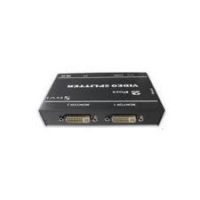 2 port 200MHz DVI Splitter, 1 x pc to 2 x DVI monitor, bandwidth -3db 200mhz , metal case, max. resolution 1600 x 1200.