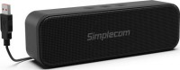 Portable Soundbar Speaker, Stereo, USB, Black,