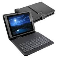 7" Mini Keyboard with Tablet Cover, Micro USB