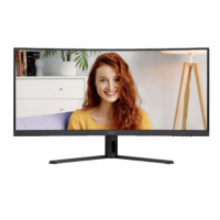 *Sale Till 23rd September 2026* AOC 34" WQHD Curved Monitor – 3440×1440@120Hz, 1ms MPRT, 1500R VA, 114.7% sRGB, HDMI 2.0 x 1,DisplayPort 1.4 x 1, Vesa wallmount 100x100, 3 Year Warranty