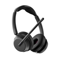 1001136, IMPACT 1060T MS ANC Bluetooth Stereo Headset, Microsoft Teams Certified, ANC (Active Noise Cancelling), 4 Digital MEMS Microphones, Frequency Response: 20 Hz ~ 20 kHz, Microphone Frequency Response: 100 Hz ~ 16 kHz, Wireless Range: Up to 30m, On-Ear Design, Bluetooth Connectivity, 2 Year Warranty.