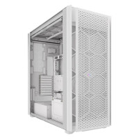9000D RGB AIRFLOW Super Full-Tower PC Case, ATX, Tempered Glass, Drive Bays: 5x3.5", 6x2.5", Expansion Slots: 8 Horizontal (or 4 Vertical) + 2 Vertical (For Secondary Motherboard), Fan: 120mm, Motherboard Support: Mini-ITX, Micro-ATX, ATX, E-ATX, SSI-EEB, White, 2 Year Warranty