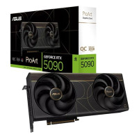 Asus PROART-RTX5090-O32G, Nvidia GeForce RTX 5090 OC Edition, 32GB GDDR7, Core Clock: 2512MHz, Cuda Core: 21760, 1xHDMI, 2xDP, PSU: 1000W, PCIe5.0, 3 Year Warranty