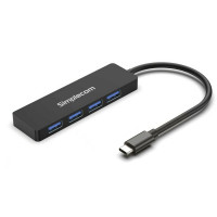 Simplecom CH360, SuperSpeed, USB-C to 4-Port USB-A Hub, USB 3.2 Gen1. 1 Year warranty.