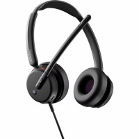 1001494, IMPACT 400 MS UC ANC USB-C+A Stereo Headset, Microsoft Teams Certified, Hybrid ANC (Active Noise Cancelling), AI-Powered 4-Microphone Voice Pickup, Frequency Response: 20 Hz ~ 20 kHz, Microphone Frequency Response: 100 Hz ~ 12.5 kHz, Wired USB-C Connectivity with USB-A Adapter, On-Ear Stereo Design, Busylight, Lift-to-Mute Feature, 2 Year Warranty