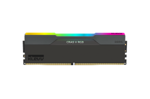 *Limits Apply, Contact your AM* Klevv KD5AGUA80-60A300G, CRAS V RGB, UDIMM, DDR5 32GB(2x16GB), 6000MHz, CL30, 1.35V, Black, Limited Lifetime Warranty