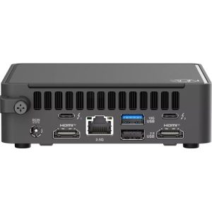 Asus RNUC15CRKC500004I, NUC 15 Pro Barebone Slim Mini PC, Intel Core 5-210H, DDR5(0/2), M.2(0/2), Intel Arc Graphics, Wi-Fi 7+Bluetooth, 3 Year Warranty